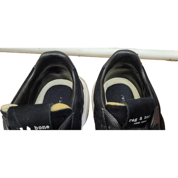 RAG & BONE Ortholite Legacy Runner Sneaker EU 37.5 US 7.5 Black - Picture 10 of 15